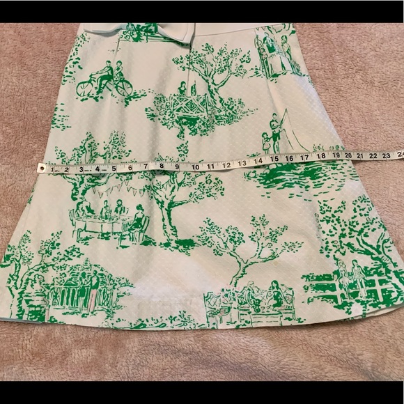 Lilly Pulitzer Strapless dress in Resort White Spring Fever Toile size 8 - Picture 7 of 11